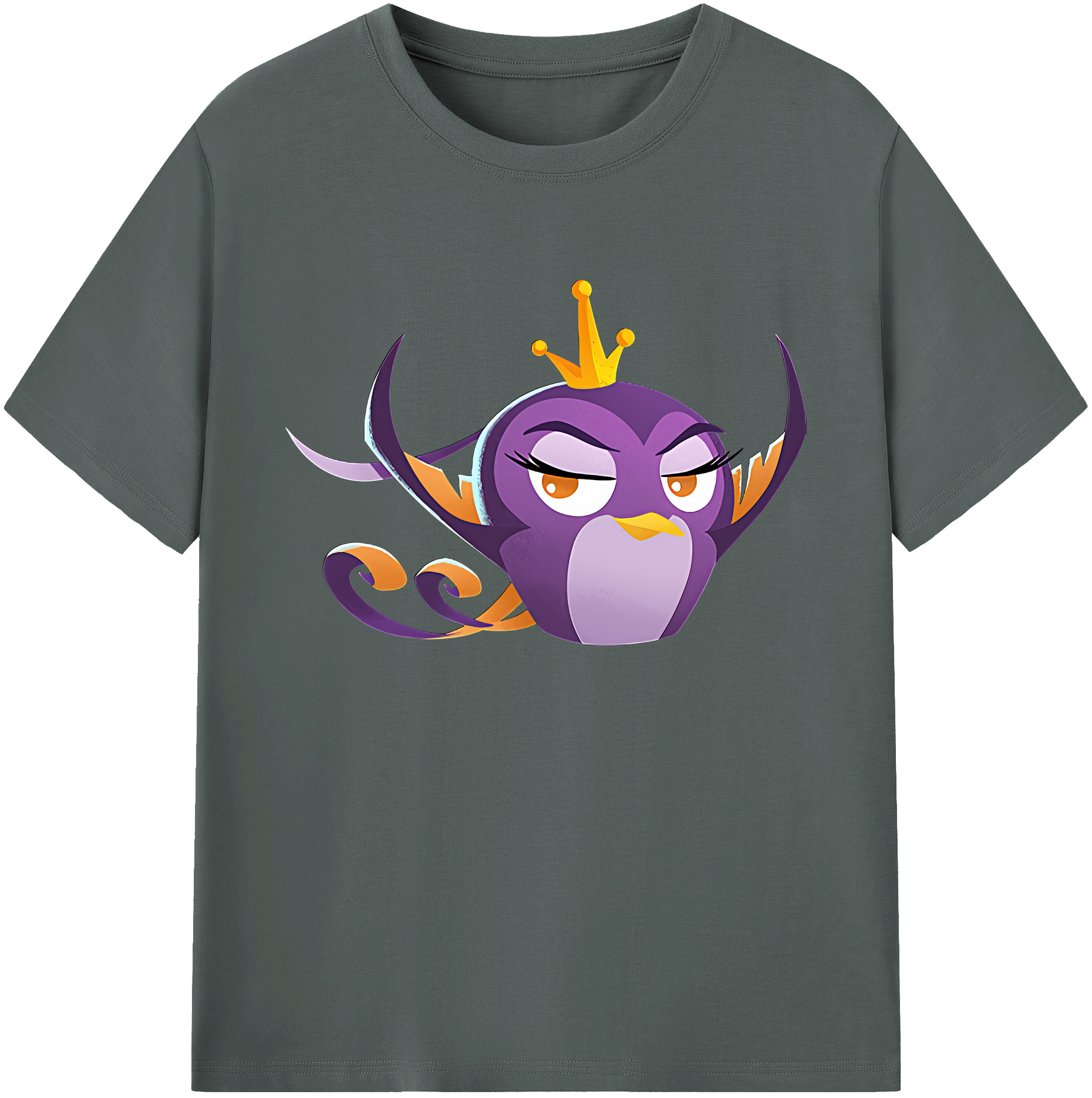 （画像用） Angry Birds アングリーバード 綿100％ メンズ半袖Tシャツ｜肌触りやわらか＆通気性